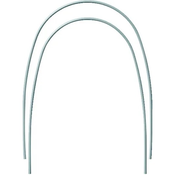 02 Fios de Aço para Aparelho Ortodôntico Prata Original em Oferta na Shopee