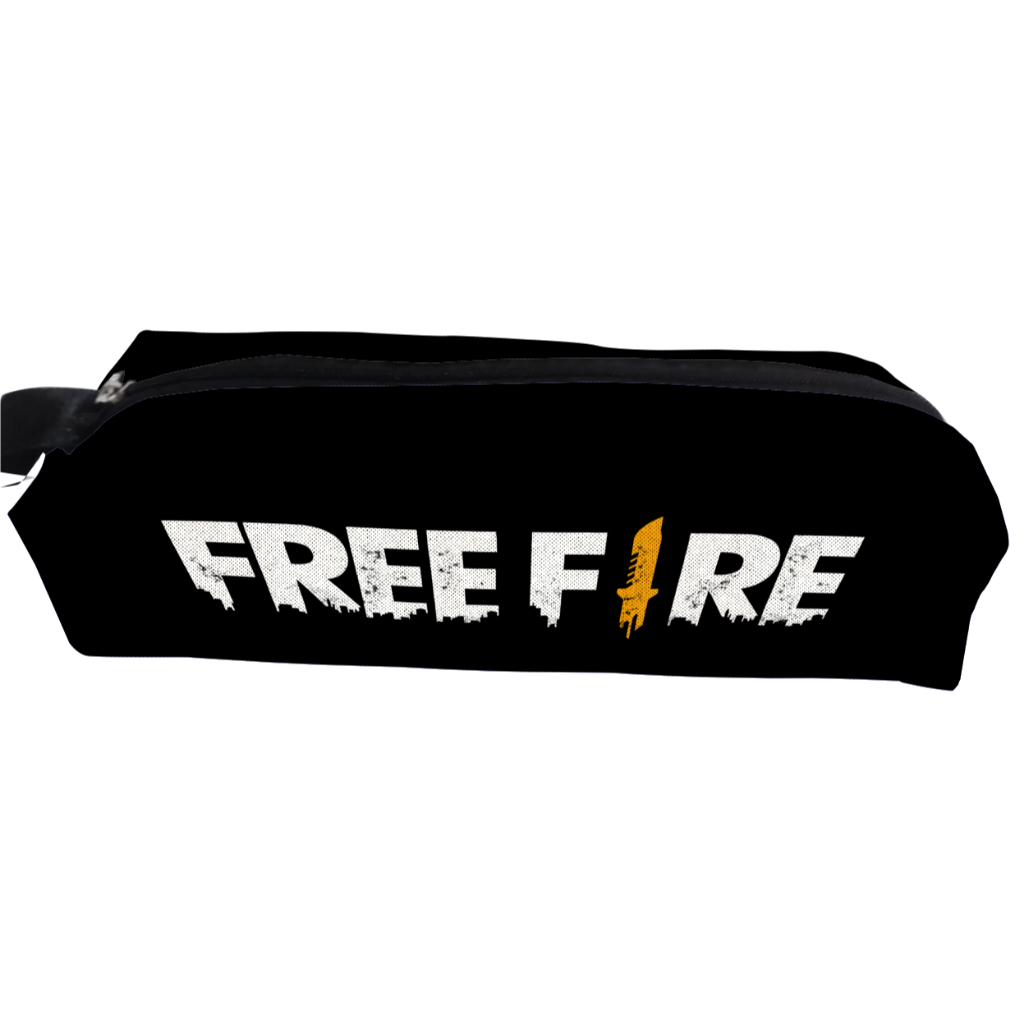 Estojo escolar personalizado game Freefire.