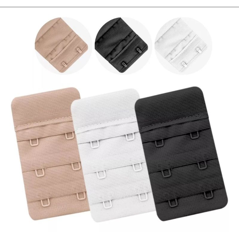 Kit 05 Extensor de sutiã regulagem de sutian aumento de costas