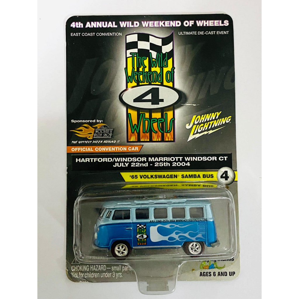 Johnny Lightning - 65 Volkswagen Samba Bus - The Wind Weekend of Wheels - Hartford\Windsor Marriott CT July 22nd - 25 Th 2004