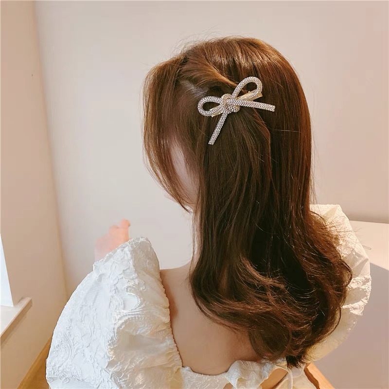 Kit 3 Bico de Pato Laço Brilhante em Oferta na Shopee