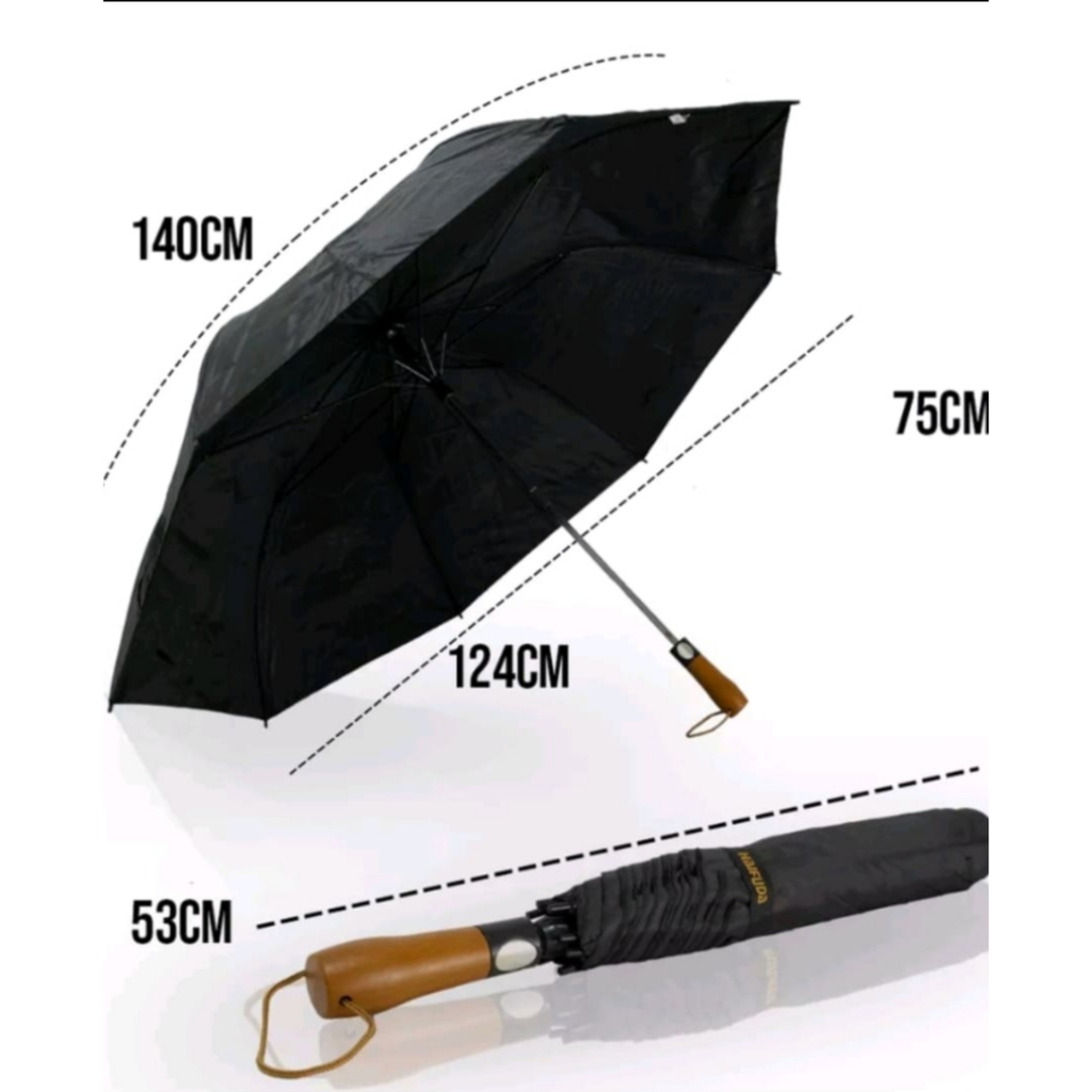 Guarda-chuva automático dois panos preta ou protetor solar de plástico prateado colorido