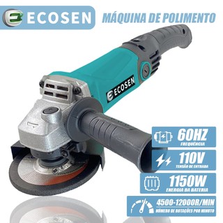 Esmerilhadeira Lixadeira Angular 4.1/2 1150w 110v ou 220v Black Decker Promoção imperdível ECOSEN em Oferta na Shopee