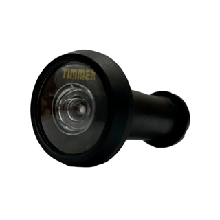 Visor Olho Mágico Timmer Longo Preto Fosco 200º em Oferta na Shopee