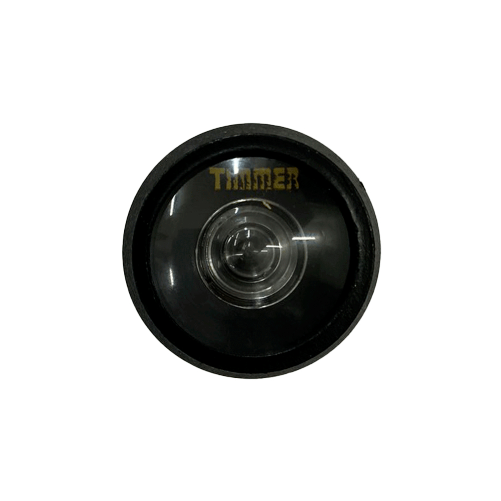 Visor Olho Mágico Timmer Longo Preto Fosco 200º