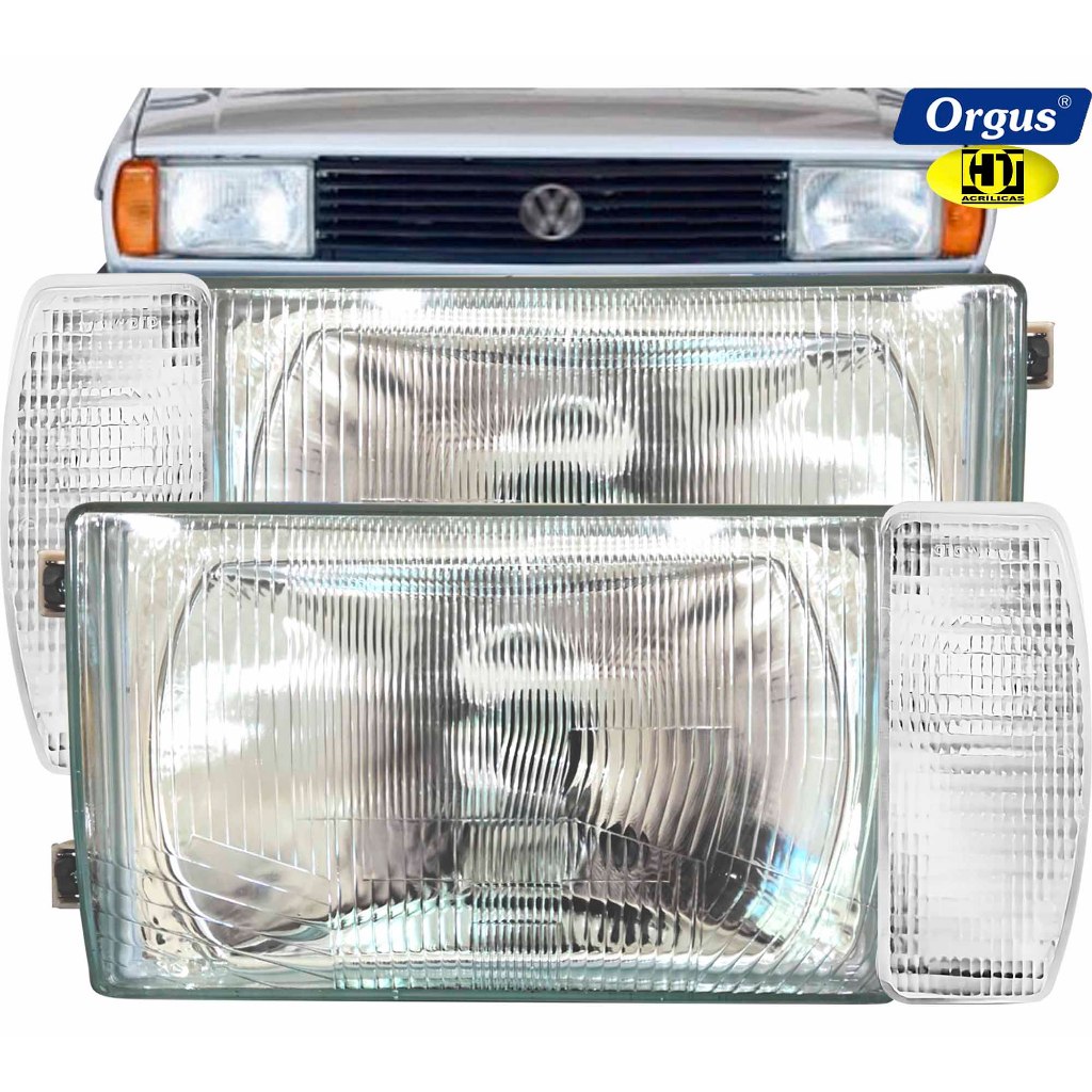Farol Voyage Parati 1981 1982 1983 1984 1985 1986 Gol Saveiro 1985 1986 Orgus com Setas Cristais