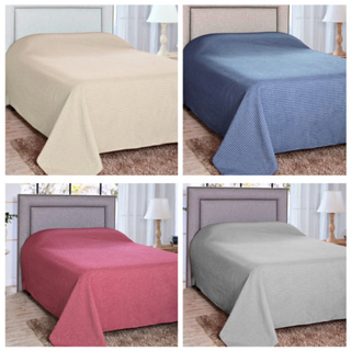 Kit 2 Pçs Colcha de Cama Solteiro Padrão Piquet Cobre Leito 2,20x1,40 M Varios Modelos em Oferta na Shopee