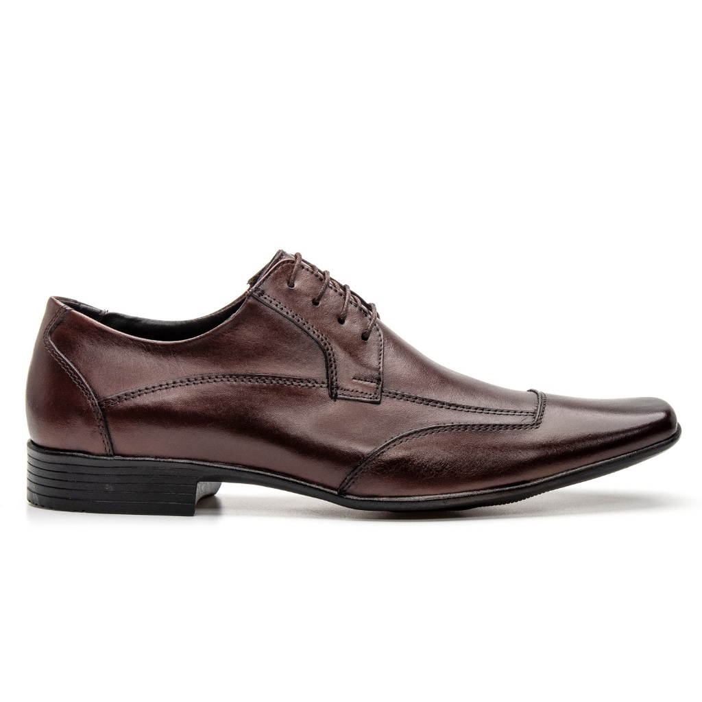 Sapato Social Estilo Italiano, Elegante, Clássico, Bico Quadrado