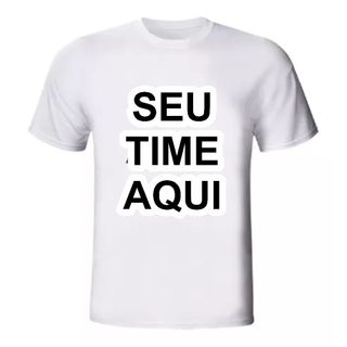 Camiseta adulto TIMES CLÁSSICOS (ESCOLHA SEU TIME) em Oferta na Shopee