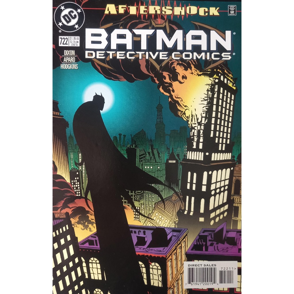 Hq Batman Detective Comics 722 - Vintage - Importada - 1998