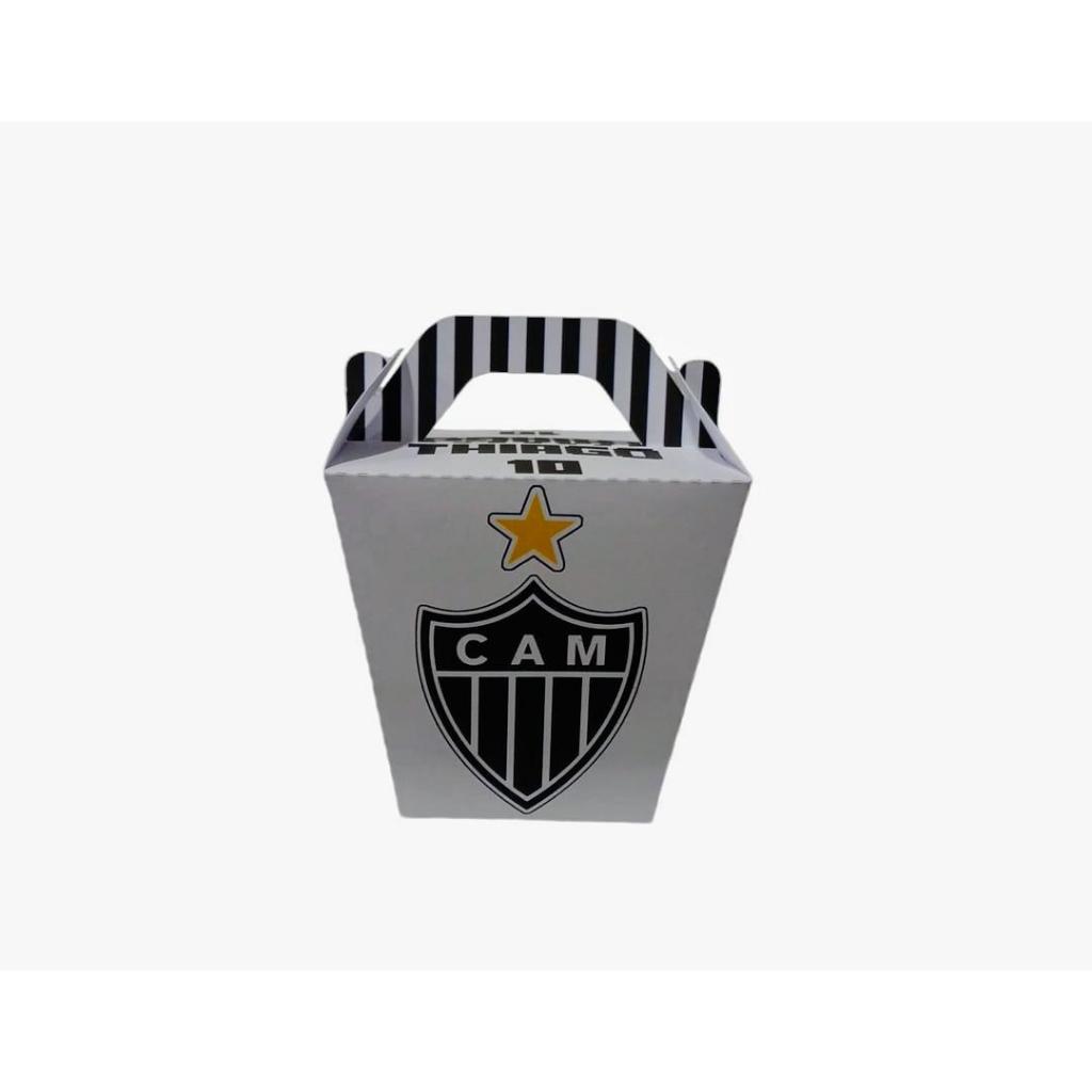 Kit Pegue Monte Personalizados Atlético Mineiro - Escolha de 10 a 30 Caixinhas Lembrancinhas Aniversário