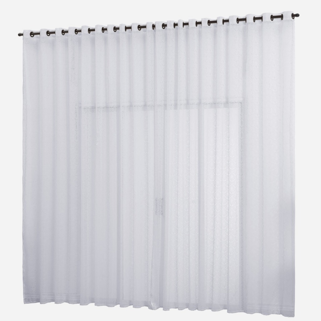 Cortina Renda 2,80 X 1,70 Para Cozinha Sala De Jantar