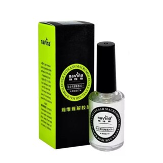 Removedor Líquido De Cola De Cílios Fio A Fio 10ml Navina em Oferta na Shopee