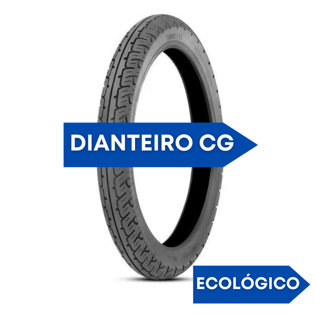 PNEU DIANTEIRO CG 125 TITAN 150 FAN 160 HONDA YBR YAMAHA MOTO 2 75 18 em Oferta na Shopee