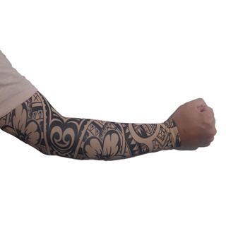 Manguito Tatuagem Maori Proteção UV50+ Tatoo Moto Bike em Oferta na Shopee