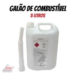 Galão De Combustivel 5l - C/inmetro + Funil em Oferta na Shopee