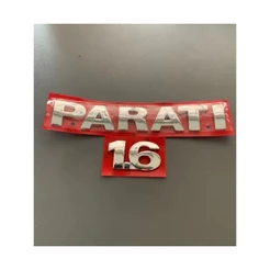 ￼Emblema Letreiro Parati 1.6 Geração G3 Peça Cromada Fita 3M
