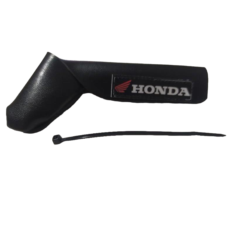 Kit Rede Elástica Fechada para Capacete + Capa para Pedal de Câmbio de Moto