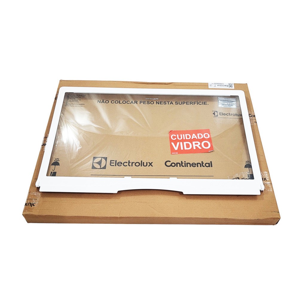 Prateleira de Vidro para Geladeira Electrolux DB84 DM84X A96996202