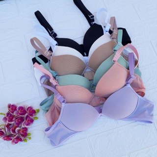 Kit 04 Sutiã Juvenil Infantil Menina Moça Com Bojo Microfibra em Oferta na Shopee