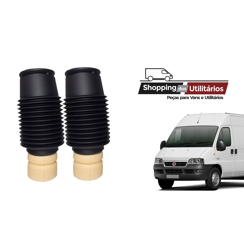 Detalhes do Batente Com Guarda Pó Amortecedor Dianteiro Ducato Boxer Jumper - Cofap