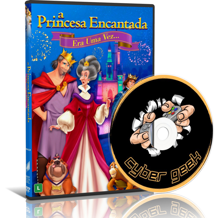 DESENHO - A PRINCESA ENCANTADA: ERA UMA VEZ... (DVD AUTORADO)