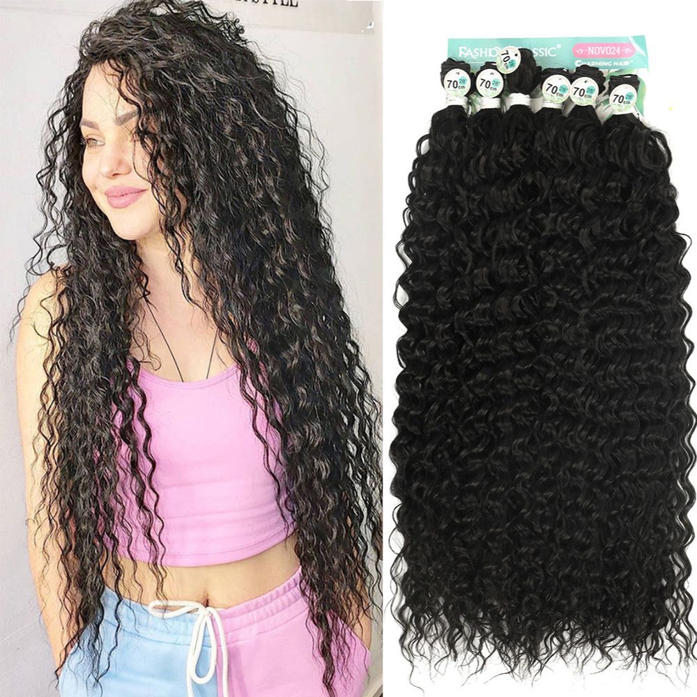 Cabelo Cacheado para Entrelace Anjo Plus 70cm Bio Fibra CHARMING HAIR