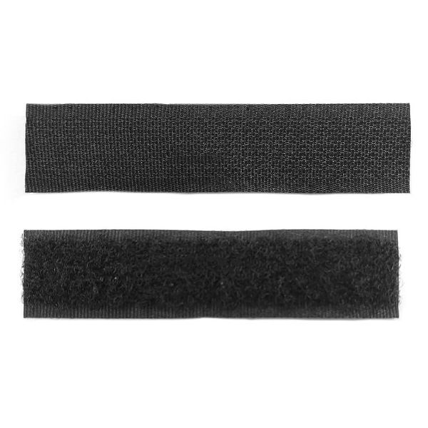 Fecho de Contato branco ou preto 20mm x 1 m Círculo Acessórios