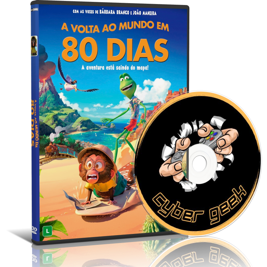DESENHO - A VOLTA AO MUNDO EM 80 DIAS (DVD AUTORADO)