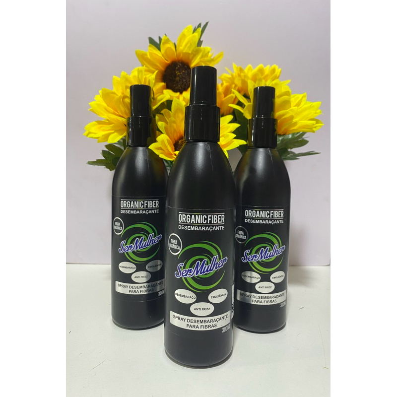 Spray Desembaraçante Ser Mulher 300ml - Facilita o Pentear e Tira o Frizz - Uso Diário em Fibras e Tranças