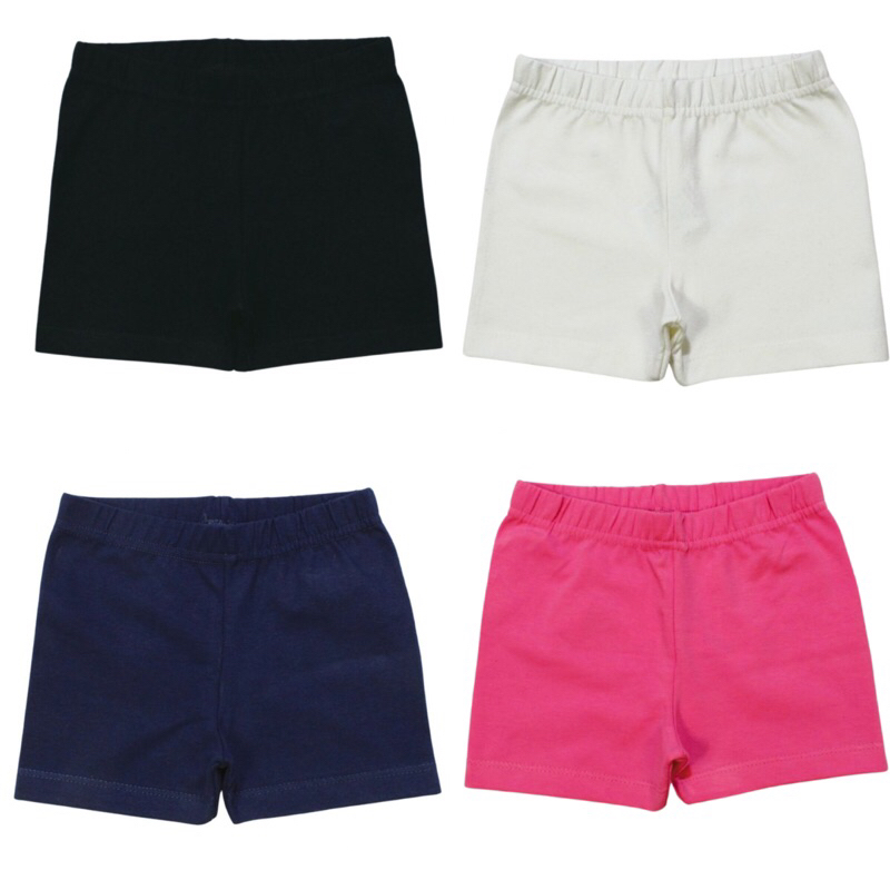 Kit 2 Shorts Infantis De Cotton Menina Livy Original