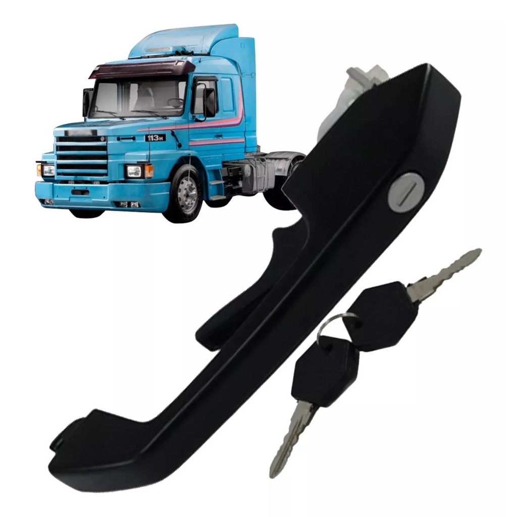 Maçaneta Externa Porta Esquerda Caminhão Scania Tr 1980 A 1997