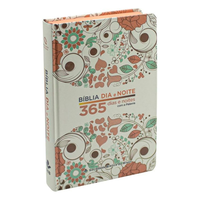 Bíblia 365 Dia e Noite | NAA | Letra Normal | Capa Dura Dias e Noites com a Palavra em Oferta na Shopee