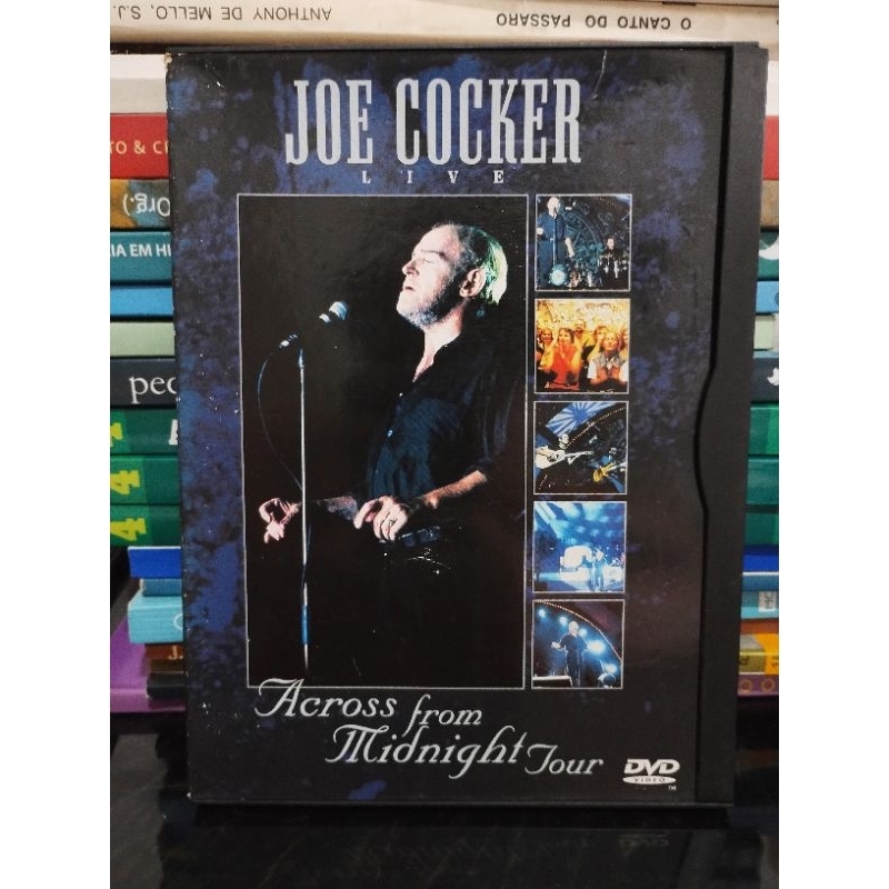 DVD Joe Cocker Original - Across From Midnight Tour