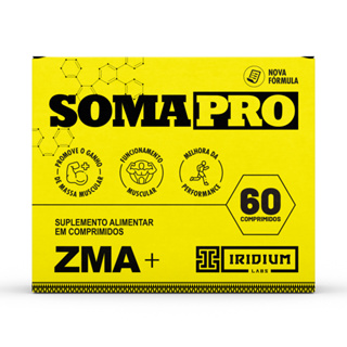 Soma Pro ZMA Iridium Labs - 60 comps em Oferta na Shopee