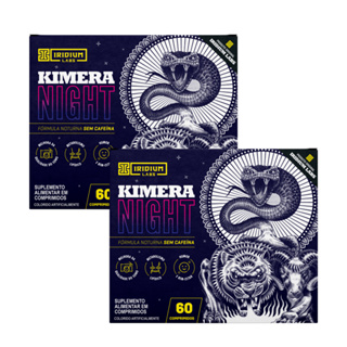 Kit 2x Kimera Night 120 comps - Termogênico Noturno em Oferta na Shopee