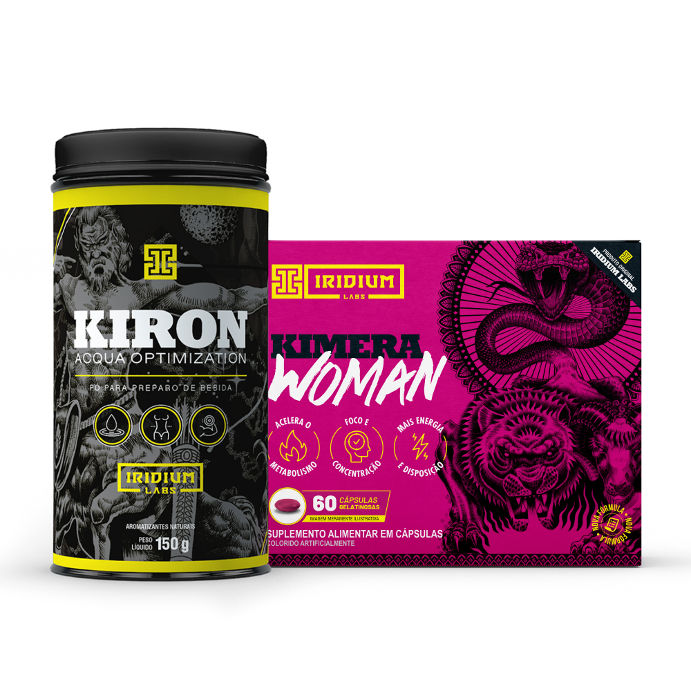 Kit Kimera Woman e Kiron Acqua Optimization - Iridium Labs em Oferta na Shopee