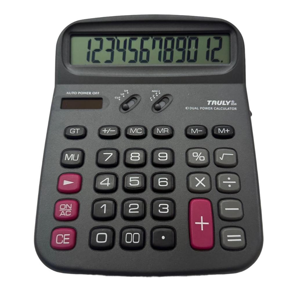 Calculadora Mesa 12 Dígitos Truly 836 Original