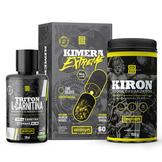 Combo Extremo -  Kimera Extreme e Kiron e Triton L- Carnitina em Oferta na Shopee