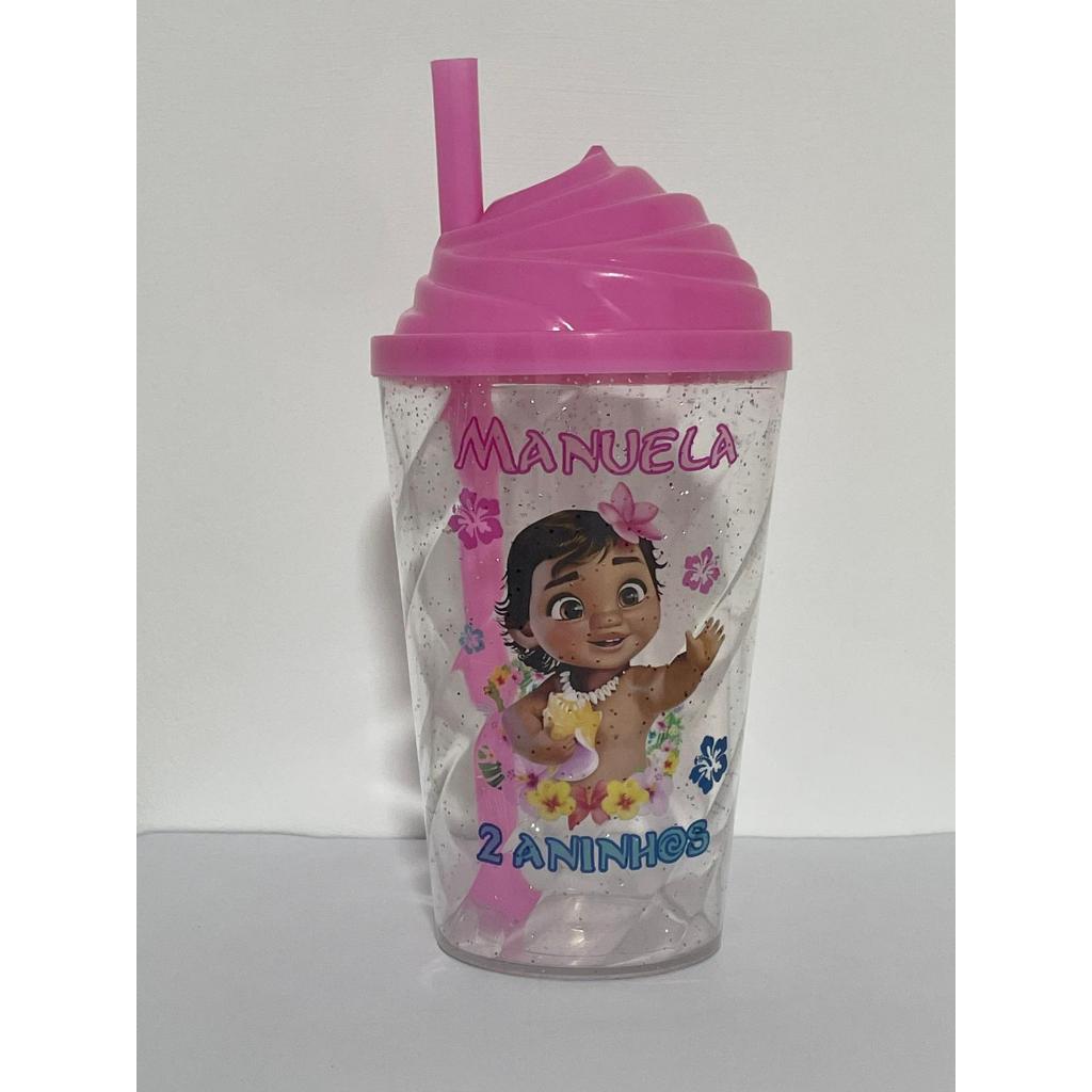 Kit 30 Copos Twister Glitter 300ml com tampa Chantilly Personalizado em Oferta na Shopee