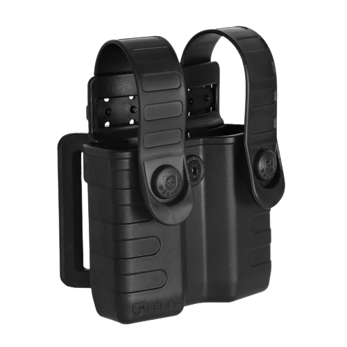 Porta Carregador Duplo Tab Lock Beretta APX, G2C, TS9, Calibres 9mm e .40