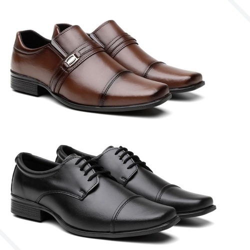 Sapato Social Preço Atacado Direto Da Fábrica Kit 2 Pares Design Italiano