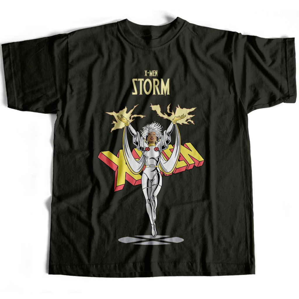 Camiseta Básica Tempestade X Men em Oferta na Shopee