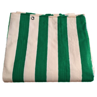 Lona Listrada Verde 300 Micras Impermeável Multiuso Com Ilhós 3x2 Metros em Oferta na Shopee