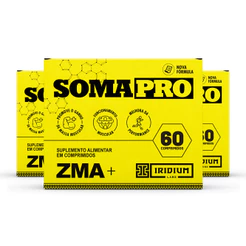 Soma Pro - 60 comprimidos - Kit 3 caixas Iridium Labs