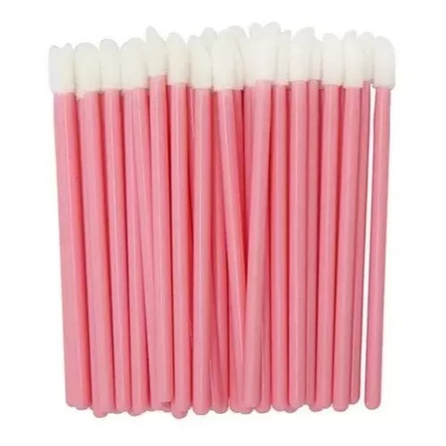 50 Pincel/Aplicador Descartável De Batom Gloss em Oferta na Shopee