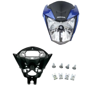 FRENTE FAROL SUPORTE CG TITAN 160 2022 AZUL DA TITAN 160 18/19/20/21 em Oferta na Shopee