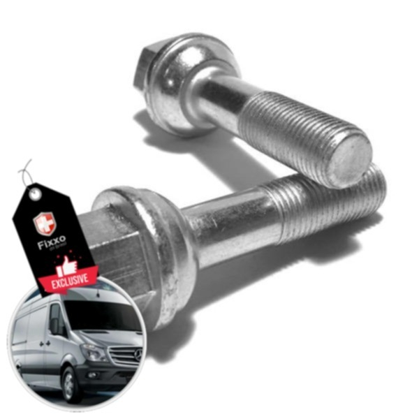 Kit 12 Parafusos De Roda Liga Leve Mercedes Sprinter Longo