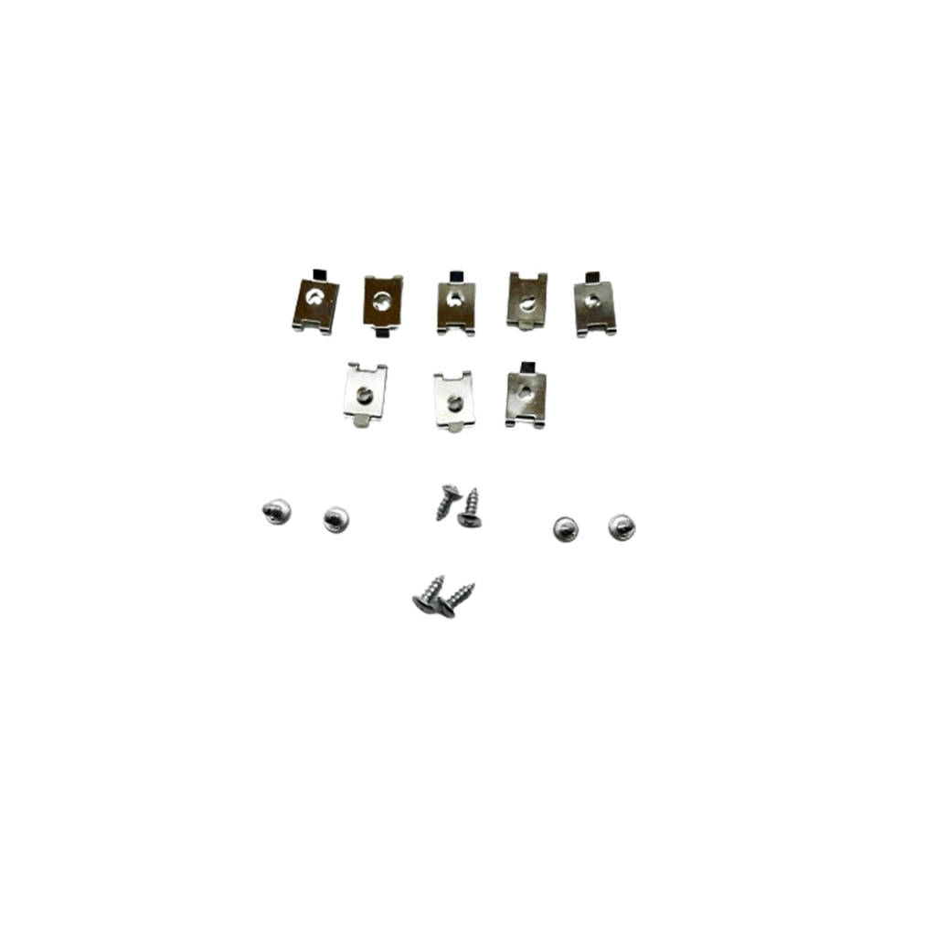 Kit 8 Presilhas 8 Parafusos Para Farol De Milha em Oferta na Shopee