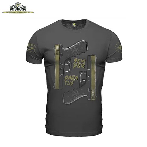 Camiseta Masculina Concept Line Glock Semper Paratus Hurricane